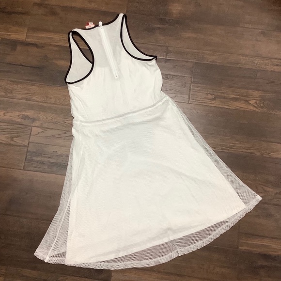 NWOT Hunter For Target White Mesh Drawstring Dress - Picture 5 of 7